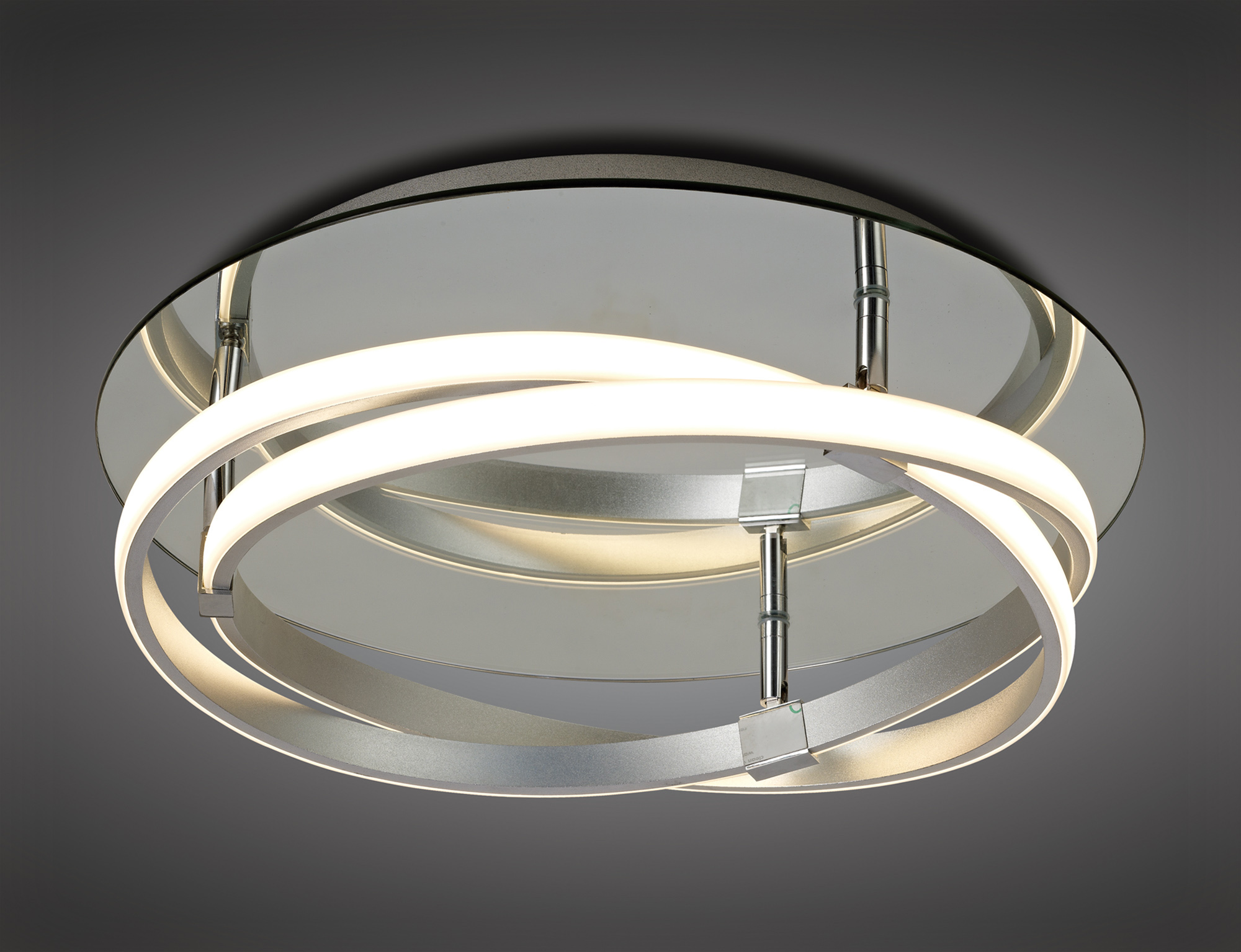 Infinity Silver Ceiling Lights Mantra Flush Fittings